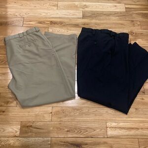 2/$40 ✴️ Lot of 2 Men’s Dress Pants Haggar size 40 x 32